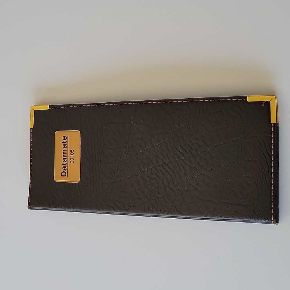 Datamate Business Card Holder File Case Organizer-Holds 96 Cards